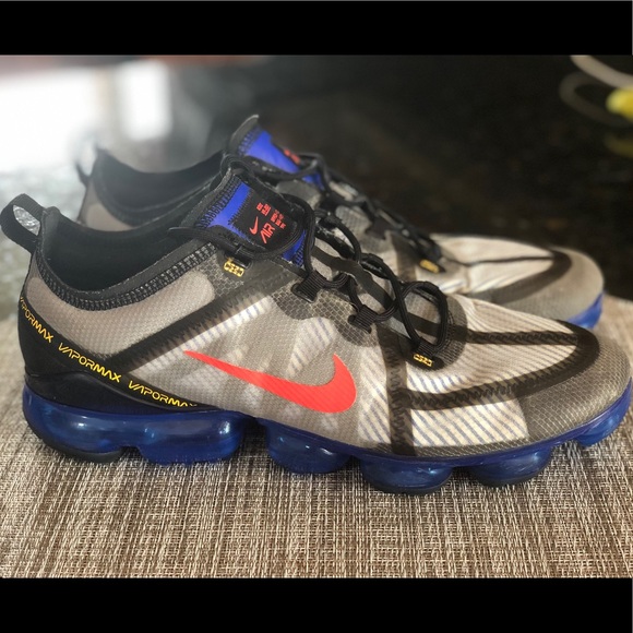 Nike Other - Nike VaporMax 2019 ‘Black Hyper Blue’ Like New